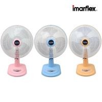 ราคา IMARFLEX 1 พัดลม ตั้งโต๊ะ สีพาสเทล 16 นิ้ว IF 952A คละสี (24069562370)