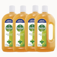 ราคา Dettol เดทตอล น้ำยาทำความสะอาดพื้นผิว น้ำยาฆ่าเชื้อโรค เอนกประสงค์ 1000 มล (24108154903)