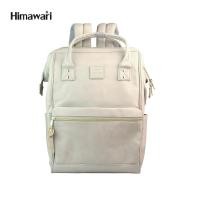 ราคา HIMAWARI กระเป๋าเป้สะพายหลัง ใส่โน้ตบุ๊ก 14 นิ้ว Laptop PU Leather Laptop Backpack with USB Port รุ่น 9001 เลือกสีได้ (19435630233)