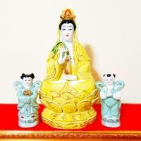 ราคา เจ้าแม่กวนอิมปางประทานพร งานกังไสนำเข้าจากประเทศจีน ผ่านพิธีพุทธาภิเษกแล้วจากวัดจีน ความสูง10นิ้ว (9598031119)