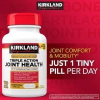 ราคา ราคาพิเศษ Kirkland Triple Action Joint Health 110 เม็ด ข้อเข่า เสื่อม สะโพก Exp 10 2027 (4249900305)