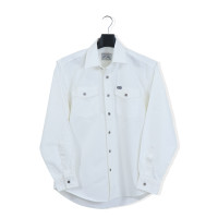 ราคา Bovy Shirt เสื้อเชิ้ตแขนยาวสีพึ้น สีขาว รุ่นBB 3598 WH 01 (2081174918)