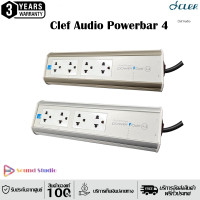 ราคา Clef Audio PowerBar 4 ปลั๊กกรองไฟคุณภาพ ยาว 2 เมตร รองรับกำลังไฟสูง ประกันศูนย์ (21309427521)