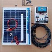 ราคา ชุดนอนนา พลังงานแสงอาทิตย์ รุ่น PWM 30A ระบบ12Vและ24V แปลงไฟไม่ได้ ครบชุด พร้อมใช้งาน แถมฟรีหลอด LED แผงโซล่าเซลล์ 20Wสาย9เมตร แบต ปากคีบ พร้อมส่ง (21418687769)