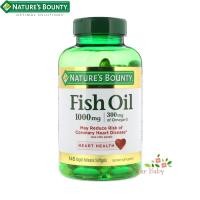 ราคา Natures Bounty Fish Oil 1000 mg 145 Rapid Release Softgels น้ำมันปลา 1000 มิลลิกรัม 145 เม็ด (609540493)