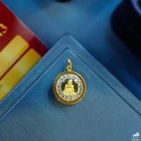 ราคา จี้พระจิ๋วล้อมพลอย หลวงปู่ทวด พระพิฆเนศ เจ้าแม่กวนอิม พระพรหม สมเด็จโต หลวงพ่อโสธร เลี่ยมทกันน้ำ ทองคำแท้ กรอบทอง 90 มีใบรับประกัน (13136773483)