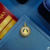 ราคา จี้พระจิ๋วล้อมพลอย หลวงปู่ทวด พระพิฆเนศ เจ้าแม่กวนอิม พระพรหม สมเด็จโต หลวงพ่อโสธร เลี่ยมทกันน้ำ ทองคำแท้ กรอบทอง 90 มีใบรับประกัน (13136773488)