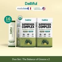 ราคา Dailiful Superfoods Complex The Balance of Greens 2 กล่อง ผงผัก Superfood 2 กล่อง (24467076175)