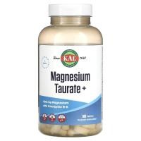 ราคา KAL Magnesium Taurate 400 mg 180 Tablets 200 mg per Tablet (22059968594)