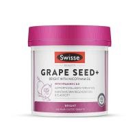 ราคา สินค้าขายดี ผิวใสออร่า Swisse Beauty Grape Seed Bright with Nicotinamide 180 300 Tablets สกัดจากเมล็ดองุ่น เกรปซีด Exp 2026 2027 (21403411856)