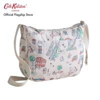 ราคา Cath Kidston กระเป๋าสำหรับผู้หญิง Foldaway Crossbody ลาย Lovely London สี Ecru (24107879563)