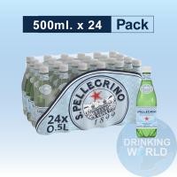 ราคา พร้อมส่ง San Pellegrino Sparkling Mineral Water 500 ml PET 24 bottles น้ำแร่อัดแก๊สธรรมชาติ ขวดพลาสติก 24 ขวด (22211963694)