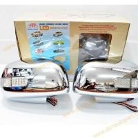 ราคา ฝาครอบกระจกมองข้างvigo 2005 2014 สี โครเมียม มีไฟ LED กระจกมองข้าง วีโก้ vigo อินโนว่า innova ฟอจูนเนอร์ fortuner 2005 2014 (405635404)