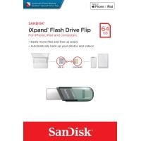 ราคา SANDISK FlashDrive iXpand FLIP 64GB 128GB 256GB SDIX90N แฟลชไดร์ฟOTG ใช้สำหรับ iPhone และ iPad ขั้วต่อLightนิ่ง USB3 1 (16291699795)