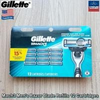 ราคา Gillette Mach3 Blade Refills 4 8 10 12 15 Cartridges ใบมีดโกน ยิลเลตต์ มัคทรี (18723827271)