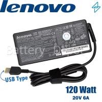 ราคา Lenovo Adapter ของแท้ 20V 6A 120W หัว USB สายชาร์จ เลอโนโว่ อะแดปเตอร์ สายชาร์จ Lenovo Ideacentre AIO A340 A340 22ICB 510 22ISH All In One (4488654473)
