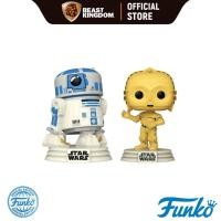 ราคา Funko POP 74477 R2 D2 C 3PO Retro Reimagined ver Exclusive POP Star Wars Disney 100th (22087312191)