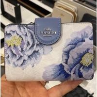 ราคา แท้100 กระเป๋าสตางค์ Coâćh C0082 กระเป๋าสตางค์ผู้หญิง กระเป๋าสตางค์ใบกลาง กระเป๋าตัง กระเป๋าเงิน (24565966200)