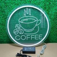 ราคา ป้ายไฟนีออน ป้ายไฟ สีเหลือง COFFEE ไฟประดับตกแต่ง ป้ายไฟสำรับตกแต่งหน้าร้าน (23801137200)