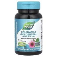ราคา Natures Way Echinacea Goldenseal 900 mg 100 และ 180 Vegan Capsules แบบยาน้ำ 30 ml (22003667565)