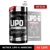 ราคา Nutrex Lipo 6 Hardcore 60 capsules เบิร์นไขมันขั้นสุด Nutrex Hardcore (18676557465)