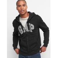 ราคา Gap Zip Hoodie สี black นำเข้าจากOutlet เนื้อผ้าใส่แล้วสบาย ไม่ร้อน แท้100 (779296164)