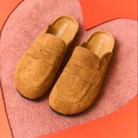 ราคา Minx รุ่น Wynn slipper รองเท้าสลิปเปอร์ หนังกลับ (23821933186)