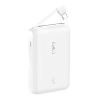 ราคา POWER BANK พาวเวอร์แบงค์ BELKIN BOOSTCHARGE WITH INTEGRATED CABLE WITH USB C 10000 mAh (24284222644)