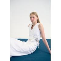 ราคา DENIM CLASSIC VEST เสื้อกั๊กยีนส์ทรงตรง สามารถปรับสายให้เข้ารูปได้ ราคาแยกชิ้น (21530219885)