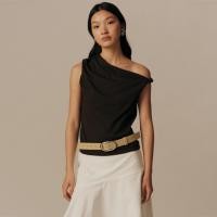 ราคา SHE KNOWS Charlotte Top เสื้อแขนกุด เสื้อปาดไหล่ XS XL ผ้ารีไซเคิล ผ้าออร์แกนิก (24443334361)