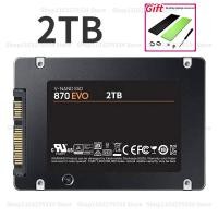 ราคา 870 EVO SSD 1TB 2TB 4TB ภายใน Solid State Disk HDD Hard Drive SATA3 2 5นิ้วสำหรับแล็ปท็อปเดสก์ท็อป PS5 PC MLC ดิสโก้ Duro (21122168477)