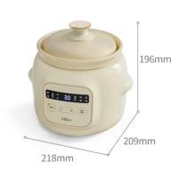 ราคา Bear electric slow cooker ceramic soup pot 1L ลิตร ceramic soup pot หมอตุ๋น electric slow cooker หม้อสุกี้ไฟฟ้า หม้อกระทะไฟฟ้า electric cooker หม้อตุ๋นไฟฟ้า time of appointment (24279244268)