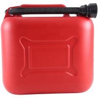ราคา yunhaoSK 10L 2 64Gal Car Fuel Tank Can Spare Plastic Petrol Gas Container Anti Static Fuel Carrier with Pipe for Car Travel Easy Install (24458949552)