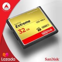 ราคา SanDisk Extreme CF Card 32GBอ่าน 120MB s เขียน 85MB s SDCFXSB 032G G46 เมมโมรี่ แซนดิส กล้องโปร DSLR กล้องถ่ายรูป (376247018)
