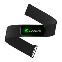 ราคา COOSPO H9Z ชาร์จ Heart Rate Monitor สายคล้องคอ Bluetooth5 0 ANT HR Sensor HRM IP67Waterproof ใช้สําหรับ Garmin wahoo Zwift (23025211222)