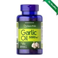 ราคา Puritan Garlic Oil 5000 mg 250 Rapid Release Softgels น้ำมันกระเทียมสกัดไร้กลิ่น (1315754670)