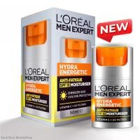 ราคา LOreal Men Expert Hydra Energetic Actions 5 Anti Fatigue SPF15 Moisturizer Serum 50ml ผลิตภัณฑ์บำรุงผิวหน้าผู้ชายสูตรพิเศษปกป้องผิวหน้าจากแสงแดดในขั้นตอนเดียว (21174892157)