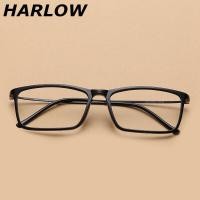 ราคา TR90กรอบแว่นตาเบาพิเศษกรอบแว่นตาสายตาสั้นเหล็กพลาสติกทรงสี่เหลี่ยมแบบเต็มกรอบสำหรับผู้ชายขาเล็กแฟชั่นกรอบแว่นตาสีดำสำหรับผู้ชายและผู้หญิง (20638322416)