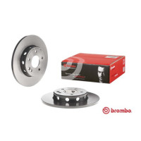 ราคา จานเบรคหน้า BENZ C CLASS W202 C180 C200 C220 C250 D 1993 2000 หนา12MM ไม่มีช่องลม BREMBO ชิ้น (12502397408)