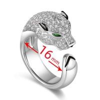ราคา แหวนหัวเสือทองแดงชุบทอง 18K แหวนเปิดสำหรับผู้ชายและผู้หญิง แหวนคู่สำหรับคู่รัก แหวนเพชร แหวนเงิน แหวนแฟชั่น (22892259751)