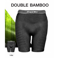 ราคา กางเกงขี่จักรยาน U CR รุ่น Double Bamboo ขาสั้น 5 ส่วน (24372189376)