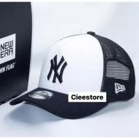 ราคา n Mlb NY TRUCKER BASEBALL หมวกแก๊ป ของแท้ สีขาว สีดํา 1 (19640304208)