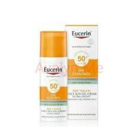 ราคา กันแดดดรายทัช ออย Eucerin Sun Protection Oil Control Dry Touch Face Sun Gel Cream SPF50 50ml (16813744435)