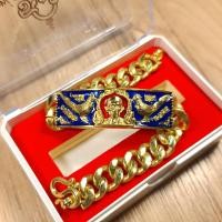 ราคา ใส่ทั้งชาติก็ไม่ลอก เลสหลวงพ่อรวย รุ่น รวยปลดหนี้ ปี 62 ขนาด4บาท เนื้อ ทองเหลืองแท้ ไม่ใช่งานชุบ (17452589886)