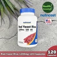 ราคา Nutricost Red Yeast Rice 1200mg 120Capsules ข้าวยีสต์แดง (22273178991)