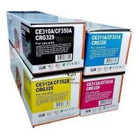 ราคา Toner Hp 126A CE310A CE313A CF350 BK C M Y 4 สี Mcky toner เทียบเท่าคุณภาพสูง (16577590013)