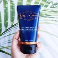 ราคา เจลโกนหนวด คิง ซี ยิลเลตต์ Transparent Shave Gel 150 ml King C Gillette (9963758135)