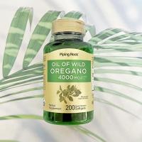 ราคา ออริกาโนสกัด Oil of Oregano 4000 mg 200 Softgels PipingRock (10486859941)