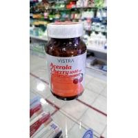 ราคา Acerola cherry Vistra 1000mg 150เม็ด ของแท้ ของใหม่ จัดส่งเร็ว มีของแถม (7772349199)