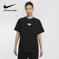 ราคา Nike Womens Nsw Club Ss Oc Swoosh Tee Black (23792378585)
